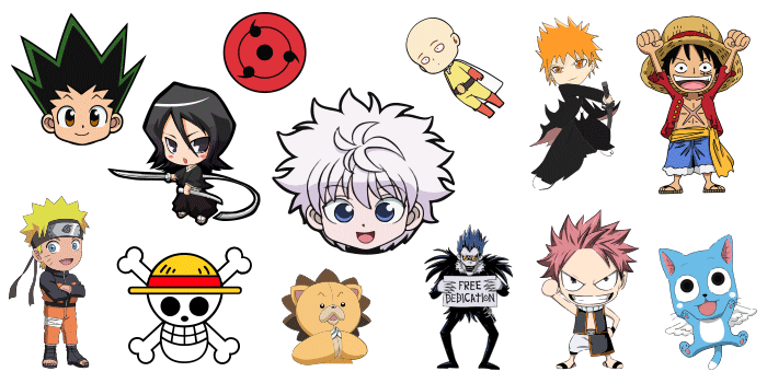 Anime mouse cursors | Everyone loves anime: who is your favorite character?}
