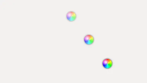 Preview of the Rainbow Dots Windows effect